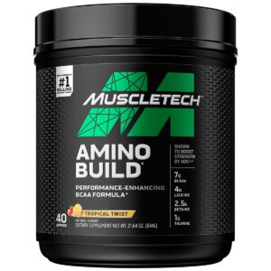 muscletech amino build tropical twist 614g