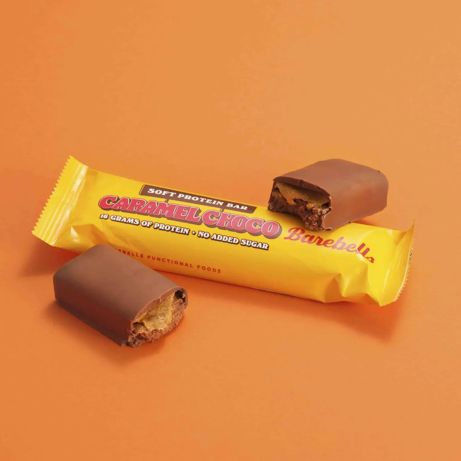 barebells soft caramel choco bar - single