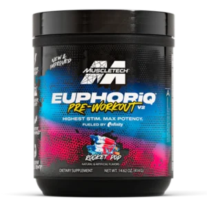 muscletech euphoriq pre workout 20 servings rocket pop v2 us