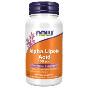 now foods alpha lipoic acid 100mg – 60 veg capsules